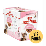 Pack 12x Royal Canin Pouch Gato Kitten Sterilized 85 grs