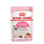 Pack 12x Royal Canin Pouch Instinctive Gato Kitten: Alimento húmedo especializado para gatitos hasta 12 meses, apoya el crecimiento y fortalece el sistema inmune. Textura adecuada, rico en nutrientes.