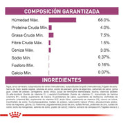 Royal Canin Renal Support Perro Lata es un alimento húmedo con bajo fósforo y proteínas seleccionadas, ideal para perros con insuficiencia renal crónica.