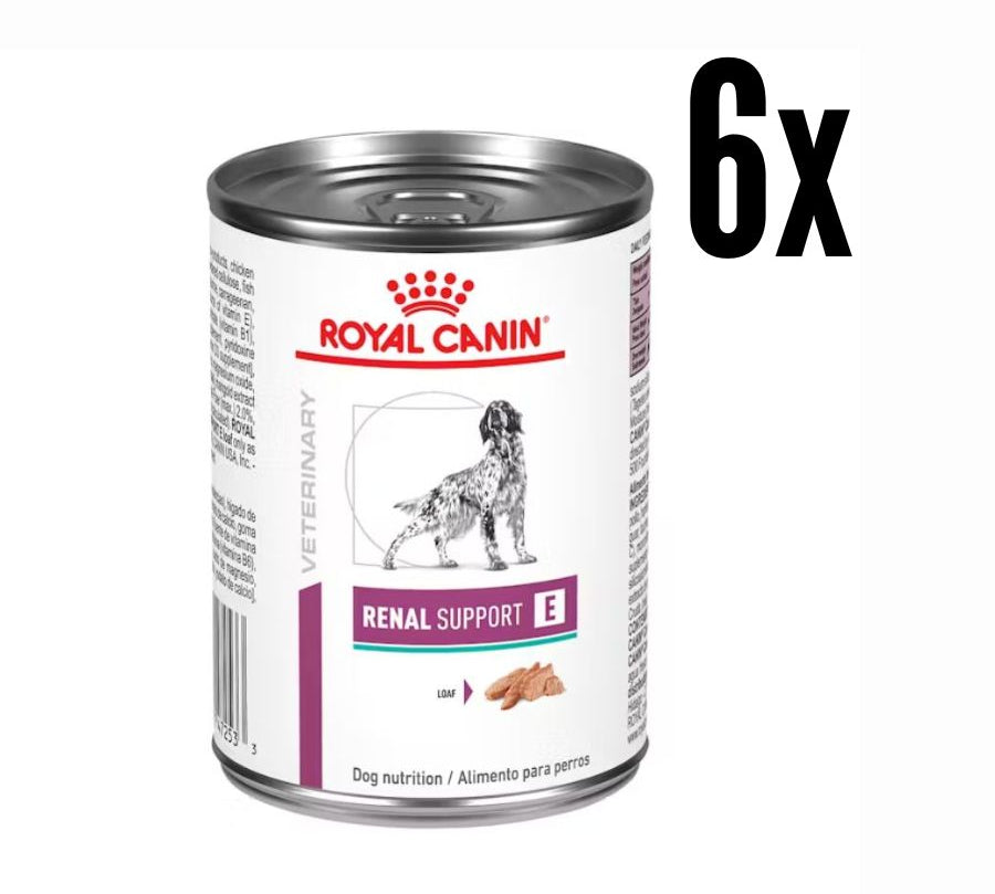 Royal Canin Renal Support Perro Lata es un alimento húmedo con bajo fósforo y proteínas seleccionadas, ideal para perros con insuficiencia renal crónica.