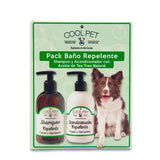 Pack Baño Repelente Pulgas y Garrapatas para Perros Coolpet