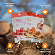 Patagon Raw Snack 100% Lomo de Cerdo para Perros, libre de granos y gluten, ideal para perros con sensibilidades alimentarias. Rico en proteínas y sin aditivos. 🐖