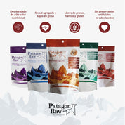 Patagon Raw Snack 100% Lomo de Cerdo para Perros, libre de granos y gluten, ideal para perros con sensibilidades alimentarias. Rico en proteínas y sin aditivos. 🐖