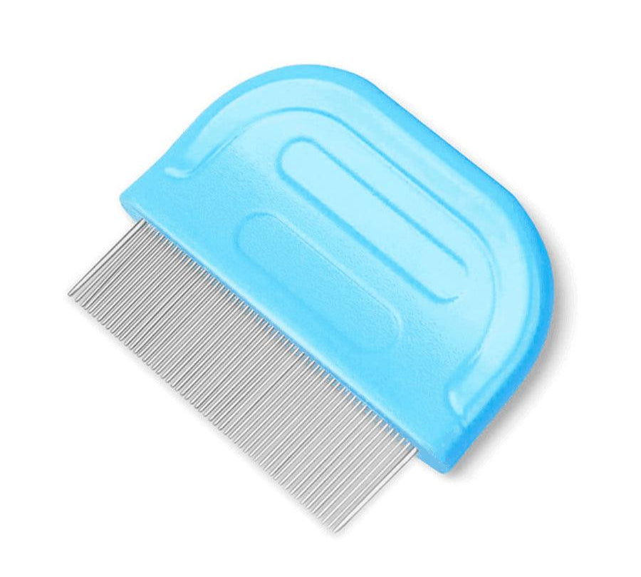 Peine Saca Pulgas para Mascotas: Efectivo contra pulgas y piojos. 🐶🐱 Diseño cómodo con pasadores de acero inoxidable. Ideal para todo tipo de pelo.