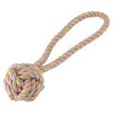 Pelota de Cuerda de Cañamo con Loop para Perros Large