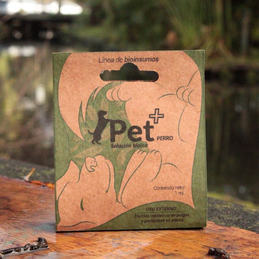 Pet+ Pipeta Orgánica Antipulgas para Perros ofrece protección natural por 30 días contra pulgas y garrapatas. Apta para pieles sensibles y cachorros.