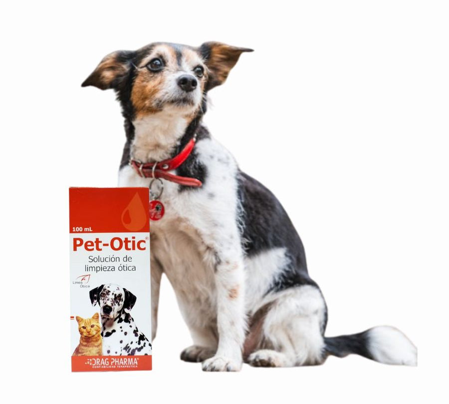 Pet Otic 100ml, solución ótica para perros y gatos que limpia, desodoriza y protege el canal auditivo con ingredientes naturales y sin alcohol. BPets