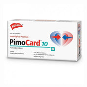 Pimocard Pimobendan 10 mg  para perros con insuficiencia cardíaca. Mejora la función cardíaca y reduce el estrés cardiovascular con efecto seguro y eficaz.