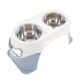 Plato doble con pedestal