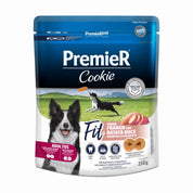 PremieR Cookies Perro Adulto Fit Pollo con Papa, snack bajo en calorías para perros activos. Con pollo, batata y huevo Cage Free, ideal para entrenamiento.