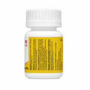 Reverso del frasco de Rimadyl 100 mg con composición, dosis por peso, advertencias y venta bajo receta médico veterinaria