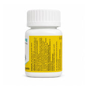 Panel lateral del frasco de Rimadyl 25 mg con composición, indicación de uso y dosis de 1 comprimido por 6,25 kg