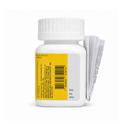 Reverso del frasco de Rimadyl 25 mg de 14 comprimidos con código de barras, datos de Zoetis y registro SAG