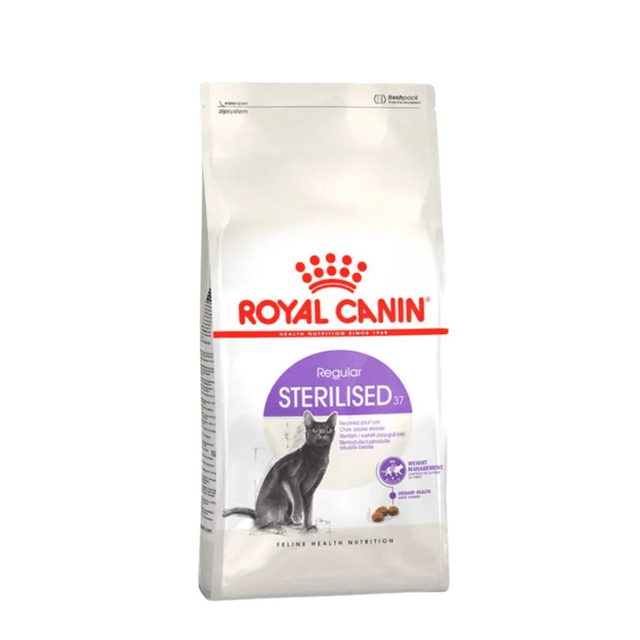 Royal Canin Adulto Castrado Feline 4kg: Alimento para gatos esterilizados, controla el peso y apoya la salud urinaria y digestiva. Rico en proteínas, moderado en grasas.
