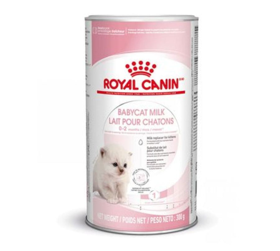 Con Royal Canin Babycat Milk – Leche para Gatitos 300 Gr 🐱🍼, tu gatito disfrutará de un inicio saludable y nutritivo en la vida, replicando la leche materna y enriquecida con DHA para el desarrollo cognitivo y visual.