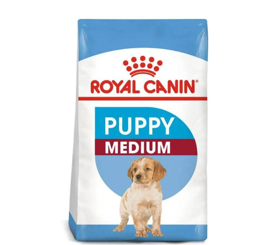 Royal Canin Medium Puppy 12KG: Alimento completo para cachorros de raza mediana, apoya crecimiento, desarrollo muscular y óseo, salud digestiva e inmunológica. Ingredientes de alta calidad.