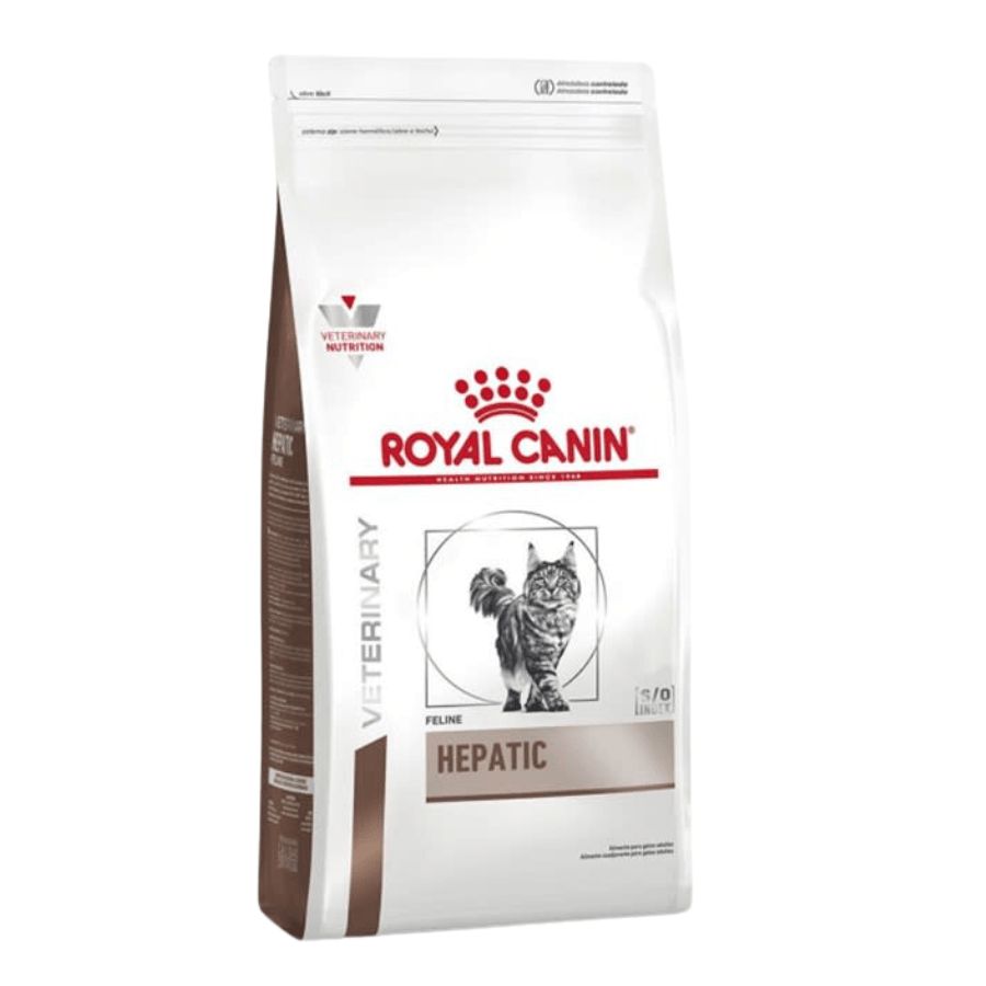 Royal Canin Hepatic Gato 1.5Kg es el alimento especializado para gatos con trastornos hepáticos, con fuentes de proteínas seleccionadas y un perfil nutricional adaptado para apoyar la función hepática y mejorar la calidad de vida de tu felino