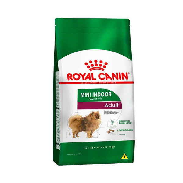 Royal Canin Mini Indoor Adulto 3kg para perros pequeños que viven en casa. Reduce el olor de las heces y mantiene su peso ideal con ingredientes digestibles.