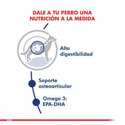 Royal Canin Adulto Maxi 12Kg para perros grandes adultos. Mejora la digestión, protege las articulaciones y mantiene el corazón sano con Omega 3 y taurina.