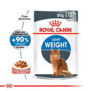 Royal Canin Pouch Light Weight Care 🐱 alimento húmedo bajo en calorías para gatos adultos. Favorece el control de peso y mejora la hidratación.