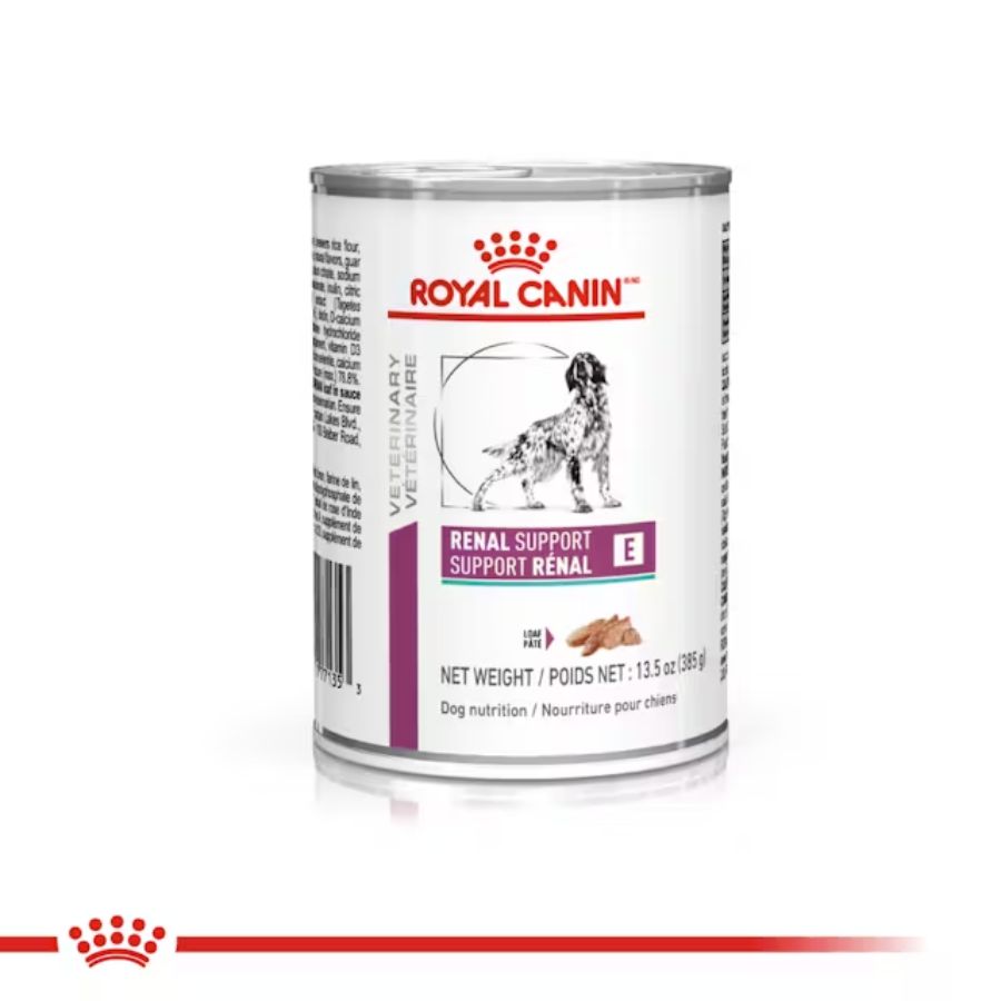 Royal Canin Renal Support Perro Lata 🐶 es un alimento húmedo con bajo fósforo y proteínas seleccionadas, ideal para perros con insuficiencia renal crónica.