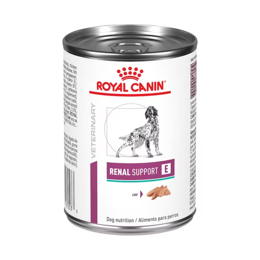 Royal Canin Renal Support Perro Lata 🐶 es un alimento húmedo con bajo fósforo y proteínas seleccionadas, ideal para perros con insuficiencia renal crónica.