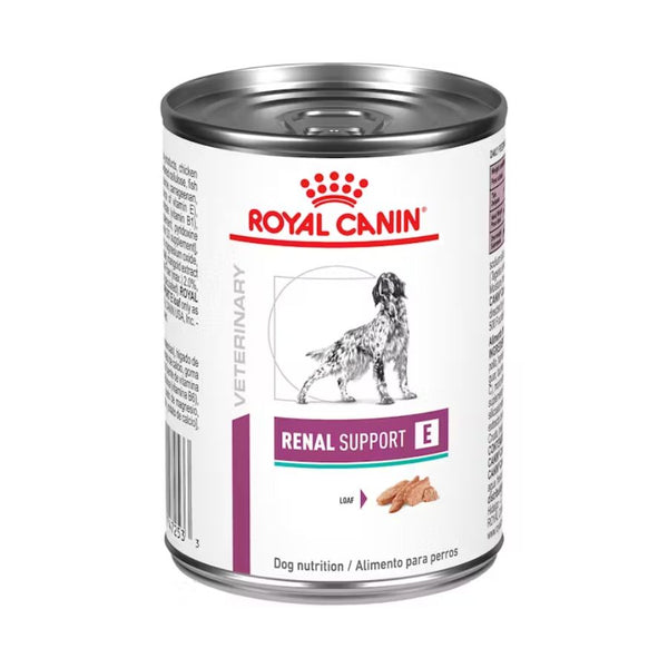 Royal Canin Renal Support Perro Lata es un alimento húmedo con bajo fósforo y proteínas seleccionadas, ideal para perros con insuficiencia renal crónica.