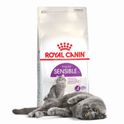 Royal Canin Sensible: Alimento seco para gatos con sensibilidad digestiva. Proteínas altamente digestibles, salud urinaria, equilibrio de flora intestinal y alta palatabilidad.