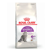 Royal Canin Sensible: Alimento seco para gatos con sensibilidad digestiva. Proteínas altamente digestibles, salud urinaria, equilibrio de flora intestinal y alta palatabilidad.