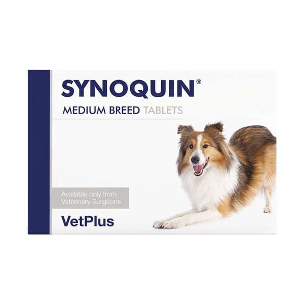 VetPlus Synoquin EFA, condroprotector con glucosamina, condroitina y aceite de krill, ideal para mantener la movilidad y salud articular de tu perro.