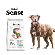 Dibaq Sense Pavo y Pato Light 12kg: Nutrición saludable para perros senior con control de peso.