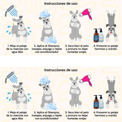 Shampoo Repelente de Pulgas y Garrapatas CoolPet 🐶, con aceite de Tea Tree, ideal para pieles sensibles y protección natural contra parásitos. 🌿