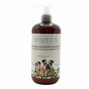 SpaPets Bálsamo Acondicionador Hipoalergénico 250 para pieles sensibles, con avena y aloe vera. Suaviza, calma y desenreda sin irritar.