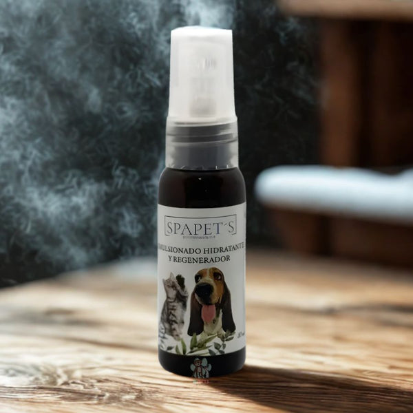 SpaPets Emulsionado Hidratante y Regenerador repara nariz y cojinetes secos. Con avena, aloe y hamamelis. Ideal para piel sensible y climas extremos.