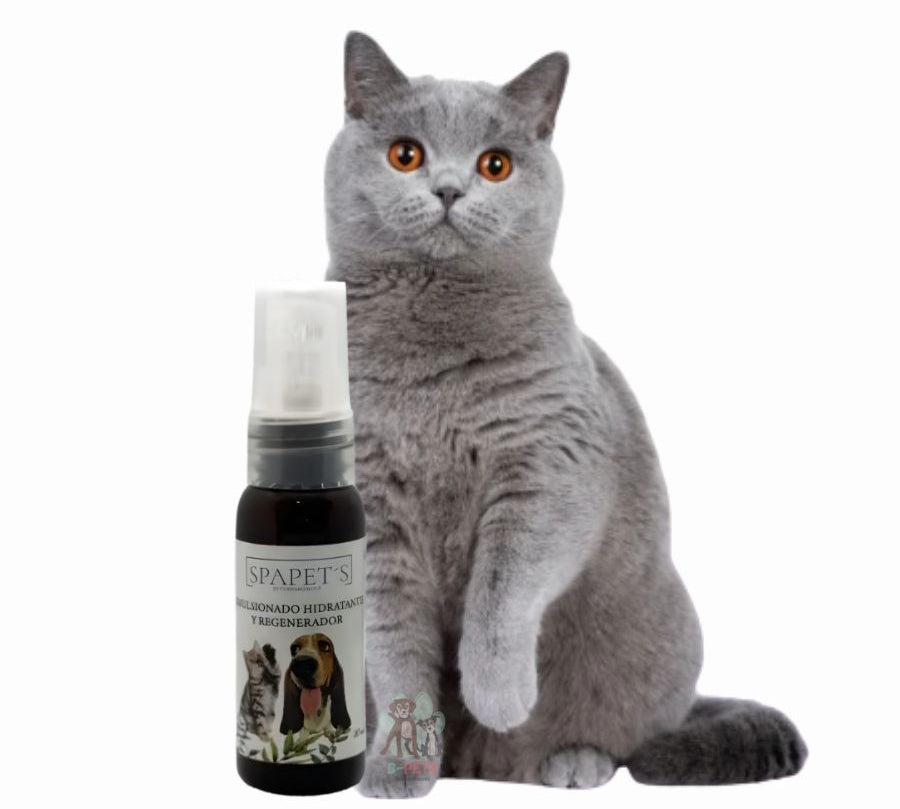 SpaPets Emulsionado Hidratante y Regenerador repara nariz y cojinetes secos. Con avena, aloe y hamamelis. Ideal para piel sensible y climas extremos.