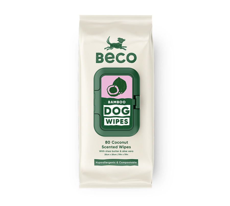Toallitas Húmedas Beco Olor a Coco 🌿, biodegradables y suaves, ideales para una limpieza fresca y sin irritaciones. Formato económico de 80 unidades.