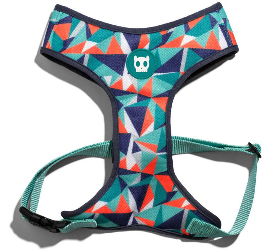 ZeeDog Ella Adjustable Air Mesh Harness: Arnés cómodo y seguro para perros. 🐕 Material transpirable, ajuste personalizado y hebilla de 4 puntos.