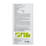 Reverso de Bravecto Plus Gato 1,2-2,8 kg: composición con fluralaner 112,5 mg y moxidectina 5,6 mg, Reg. SAG N° 2591-B