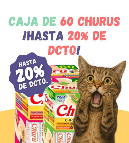 Churu para gatos pack 60 unidades con envío en Chile