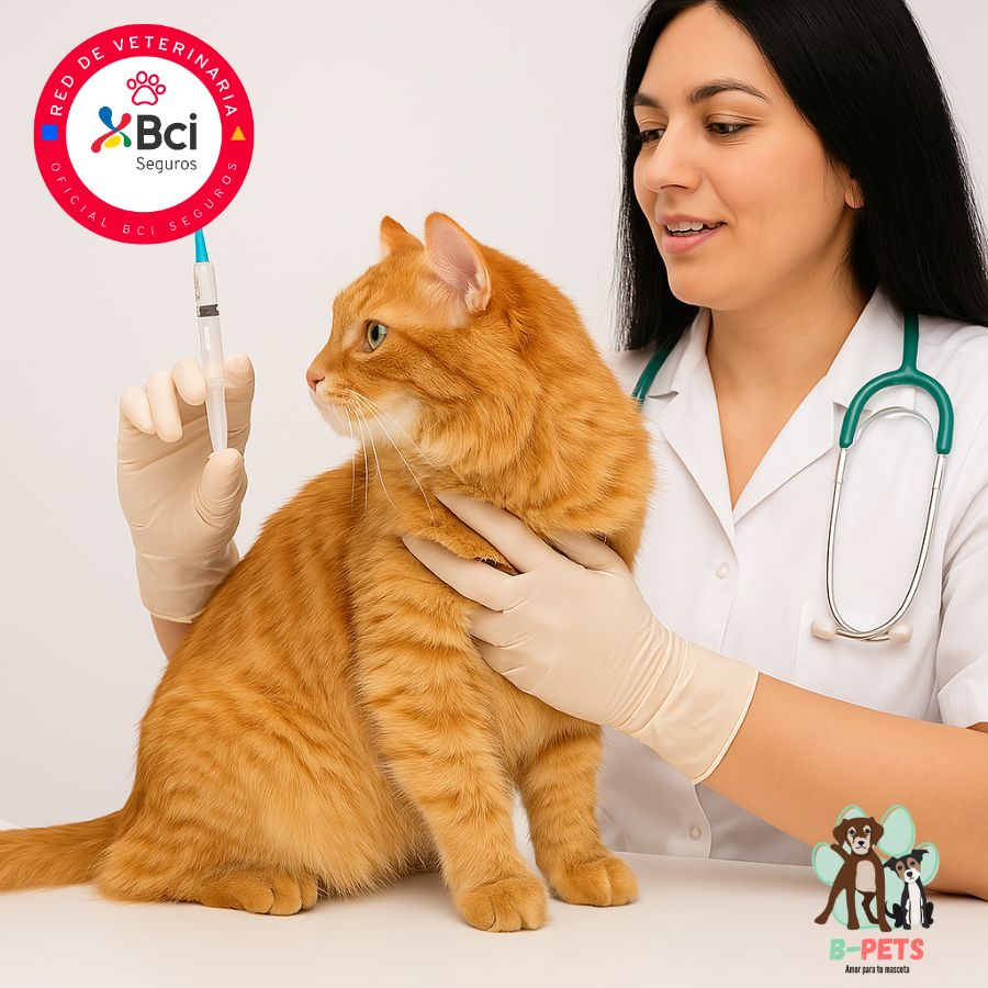Vacuna Triple Felina para gatos, previene Herpes virus, Calicivirus y Panleucopenia. Incluye consulta veterinaria. ¡Agenda hoy!