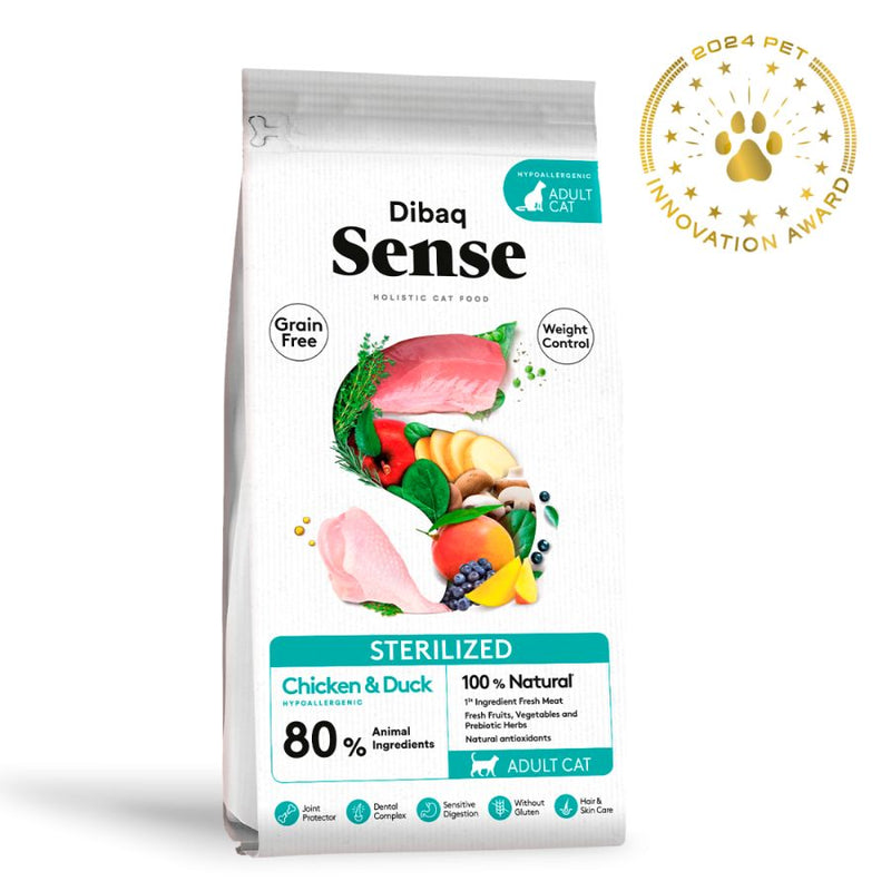 Dibaq Sense Adulto Cat Sterilized Pollo & Pato 6KG