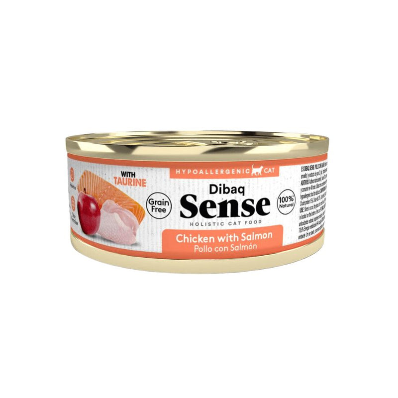 Alimento Húmedo Gato Adulto Dibaq Sense Pollo & Salmón