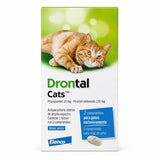 Drontal Cats Antiparasitario Interno Gatos Caja 2 Comprimidos
