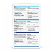 Reverso de Furinaid Plus con composición y análisis en inglés, holandés y alemán; dosis 6 y 4 ml