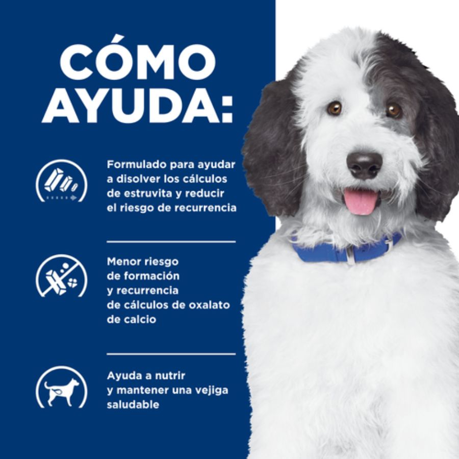 Hills C/D Perro Cuidado Urinario 1,5 kg ayuda a cuidar la salud urinaria, reducir cristales y apoyar una vejiga saludable.