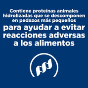 Hills Z/D Gato Food Sensitivities 1,8 kg apoya gatos con sensibilidad alimentaria, digestión sana y cuidado de piel.