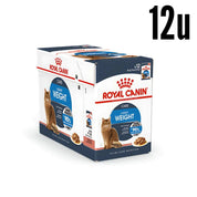 Pack 12u Royal Canin Pouch Light Weight Care alimento húmedo bajo en calorías para gatos adultos. Favorece el control de peso y mejora la hidratación.