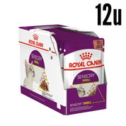 Pack 12u Royal Canin Pouch Sensory Smell: Alimento húmedo premium para gatos adultos, diseñado para estimular el olfato.