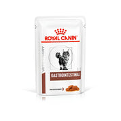 Comprar Pack 12x Royal Canin Gastrointestinal Felino Pouch alimento húmedo dietético para gatos con digestión sensible, alta energía y palatabilidad.