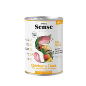 Pack 12 unidades Dibaq Sense Alimento Húmedo Pollo y Pato Lata: Nutrición hipoalergénica para perros. ¡Sabores naturales para su bienestar!